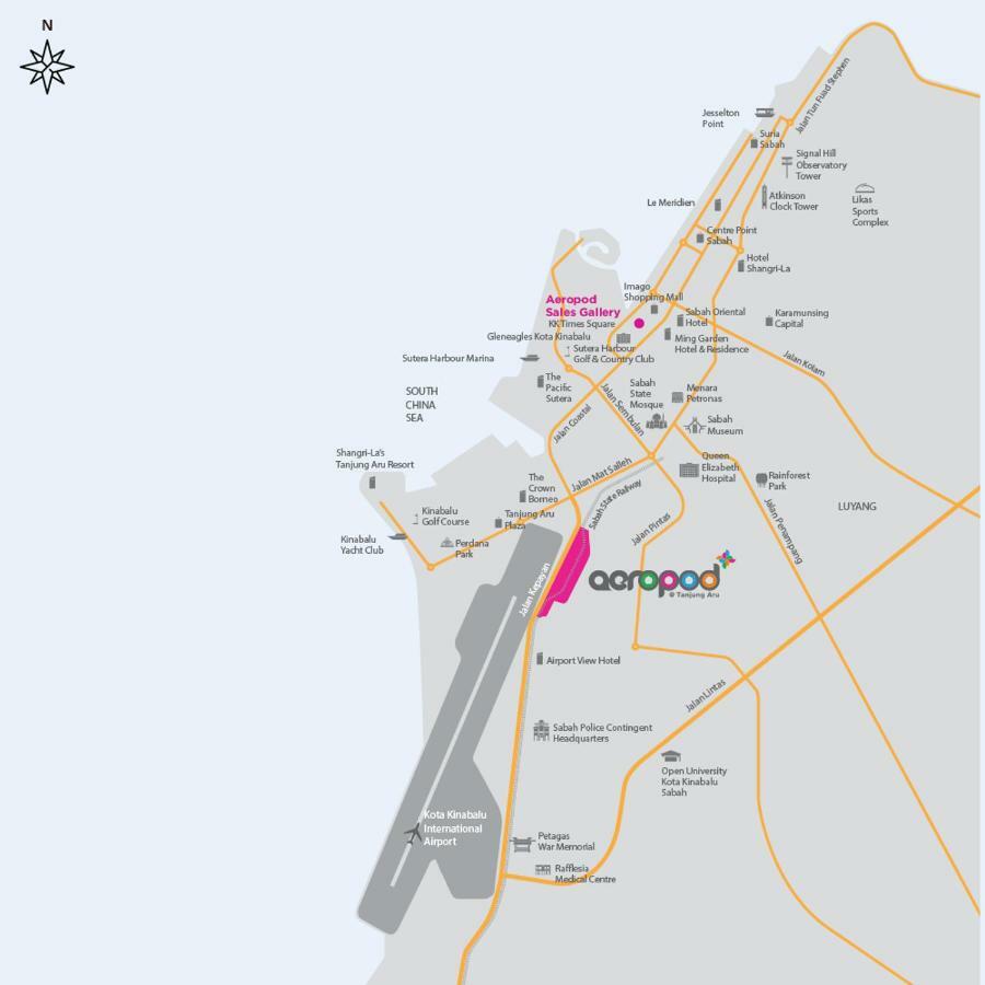Flypod Hotel Κότα Κιναμπαλού Εξωτερικό φωτογραφία